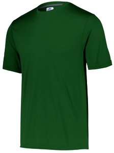 Russell 629X2M - Dri Power Core Performance Tee Verde oscuro