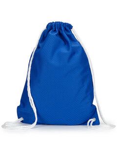 Liberty Bags LB8895 - Jersey Mesh Drawstring Backpack Real Azul