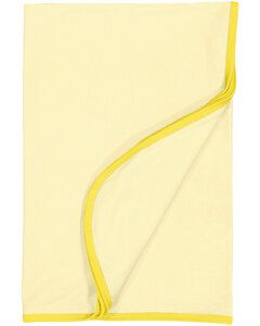Rabbit Skins LA1110 - Infant Premium Jersey Blanket Banana/Yellow