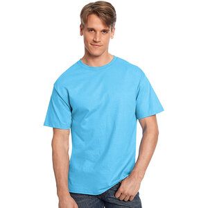 Hanes 5250 - Men's Authentic-T T-Shirt Aquatic Blue