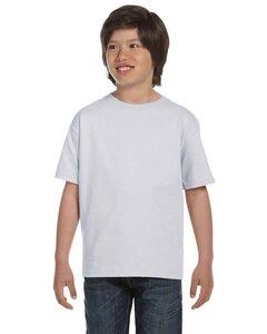 Hanes 5480 - Youth ComfortSoft® Heavyweight T-Shirt Gris mezcla