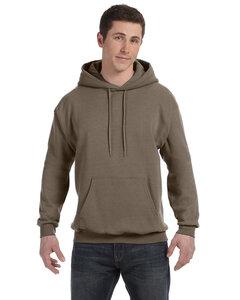 Hanes P170 - EcoSmart® Hooded Sweatshirt Army Brown