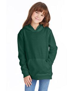 Hanes P473 - EcoSmart® Youth Hooded Sweatshirt Deep Forest