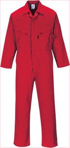 Portwest C813 - Zip Boilersuit Rojo