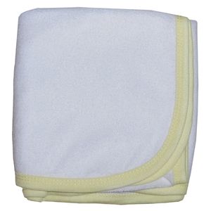 Infant Blanks 021Y - Infant Hooded Bath Towel Bulk Yellow