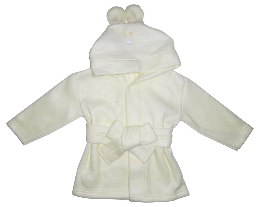 Infant Blanks 965 - Fleece Robe With Hoodie