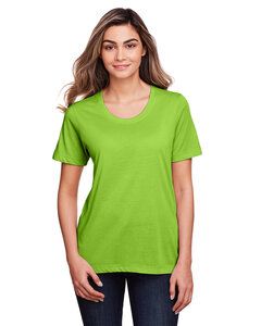Core 365 CE111W - Ladies Fusion ChromaSoft Performance T-Shirt Acid Green