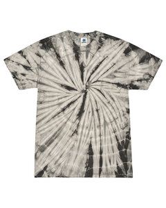 Tie-Dye CD101 - Adult 5.4 oz., 100% Cotton Spider Tie Dye T-shirt Spider Gray