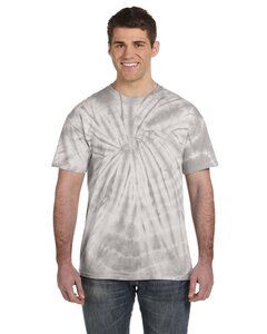 Tie-Dye CD101 - Adult 5.4 oz., 100% Cotton Spider Tie Dye T-shirt Spider Silver