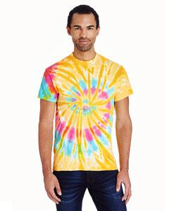 Tie-Dye CD100 - 5.4 oz., 100% Cotton Tie-Dyed T-Shirt Aurora