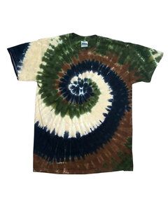 Tie-Dye CD100Y - Youth 5.4 oz., 100% Cotton Tie-Dyed T-Shirt Camo Swirl