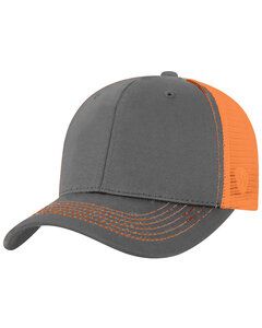 Top Of The World TW5505 - Adult Ranger Cap Chrcl/Neon Orng