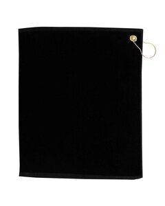 Pro Towels TRU18CG - Jewel Collection Soft Touch Golf Towel Negro