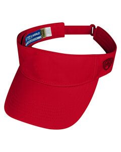 Top Of The World TW5514 - Adult Hawkeye Visor Rojo