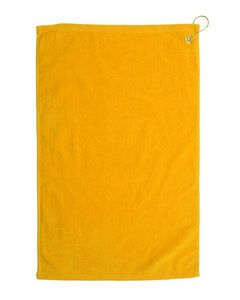 Pro Towels TRU25CG - Diamond Collection Golf Towel Oro