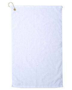 Pro Towels TRU35CG - Platinum Collection Golf Towel Blanco