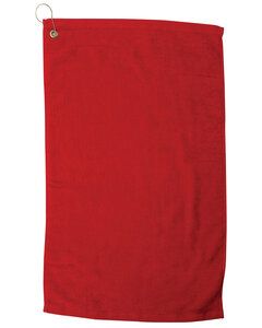Pro Towels TRU35CG - Platinum Collection Golf Towel Rojo