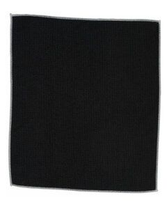 Pro Towels MW18 - Microfiber Waffle Small Negro / Blanco
