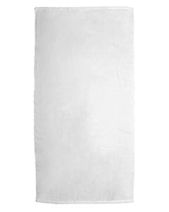 Pro Towels BT20 - Platinum Collection 35x70 White Beach Towel Blanco