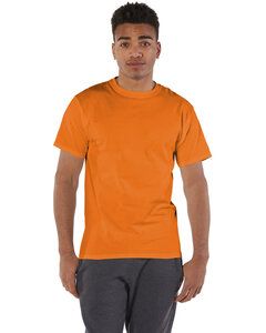 Champion T525C - Adult 6 oz. Short-Sleeve T-Shirt Naranja