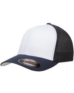 Yupoong 6511W - Flexfit Trucker Mesh with White Front Panels Cap