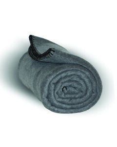 Alpine Fleece 8700 - Alpine Fleece Throw Blanket Charcoal