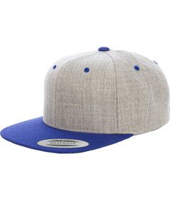 Yupoong 6089MT - Adult 6-Panel Structured Flat Visor Classic Two-Tone Snapback