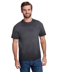 Tie-Dye CD1310 - Adult Oil Wash T-Shirt Negro