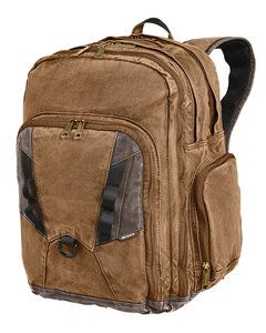 Dri Duck DI1039 - Heavy Duty Traveler Canvas Backpack Field Khaki