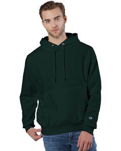 Champion S1051 - Reverse Weave® 17.15 oz./lin. yd. Pullover Hood Verde oscuro