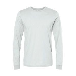 Bella+Canvas 3501 - Men’s Jersey Long-Sleeve T-Shirt Gris mezcla