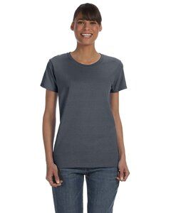 Gildan G500L - Heavy Cotton Ladies Missy Fit T-Shirt Oscuro Heather