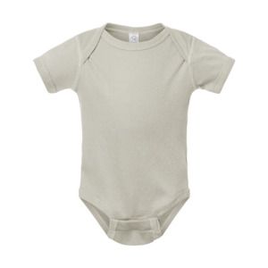 Rabbit Skins 4400 - Infant Baby Rib Bodysuit Natural Heather