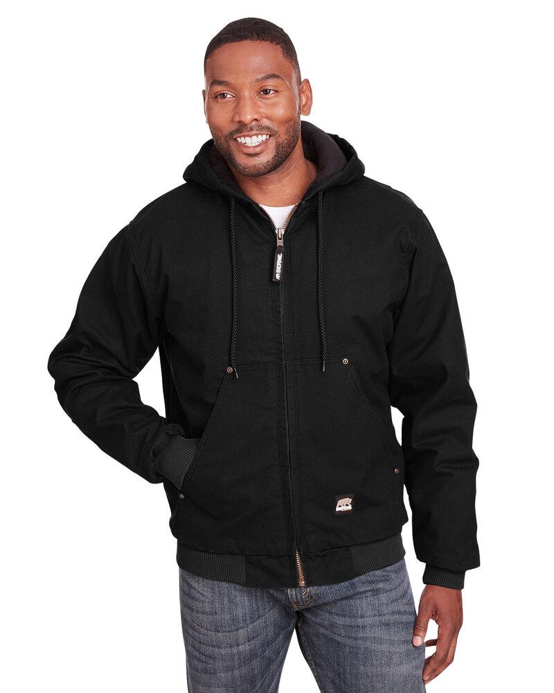 Berne HJ375 - Men's Highland Washed Cotton Duck Hooded Jacket