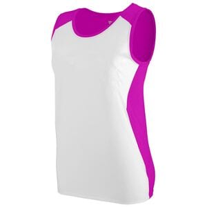 Augusta Sportswear 329 - Ladies Alize Jersey Power Pink/White