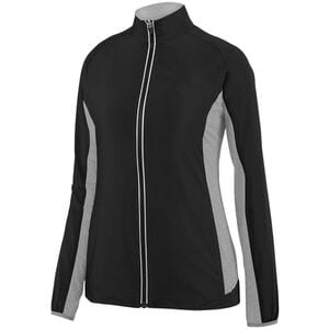 Augusta Sportswear 3302 - Ladies Preeminent Jacket Black/ Graphite Heather