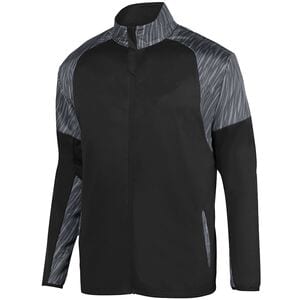 Augusta Sportswear 3625 - Breaker Jacket Black/Slate