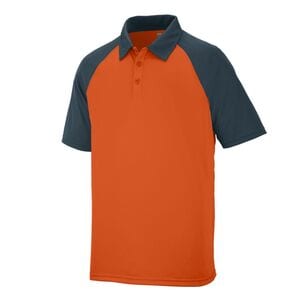 Augusta Sportswear 5404 - Scout Polo Orange/ Slate