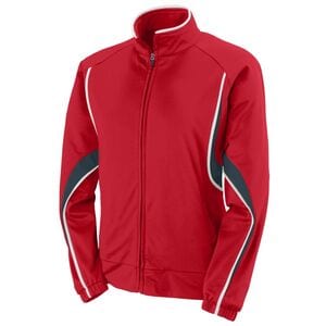 Augusta Sportswear 7712 - Ladies Rival Jacket Red/Slate/White