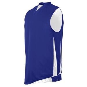 Augusta Sportswear 685 - Reversible Wicking Game Jersey Purple/White