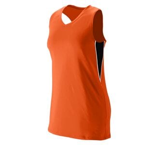 Augusta Sportswear 1290 - Ladies Inferno Jersey Orange/Black/White