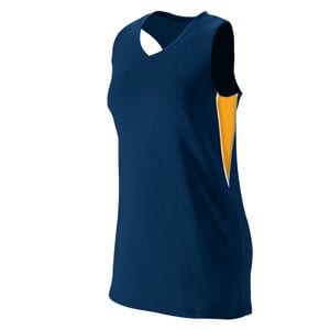 Augusta Sportswear 1290 - Ladies Inferno Jersey Navy/Gold/White