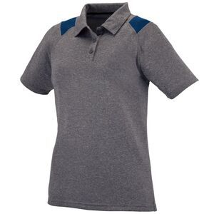Augusta Sportswear 5403 - Ladies Torce Polo Graphite Heather/ Navy