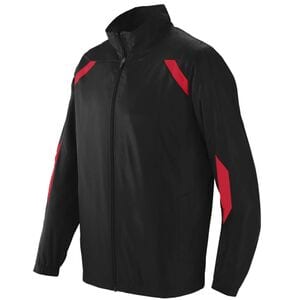 Augusta Sportswear 3501 - Youth Avail Jacket Negro / Rojo