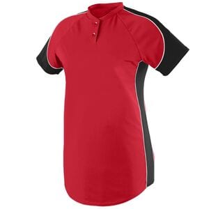 Augusta Sportswear 1532 - Ladies Blast Jersey Red/Black/White