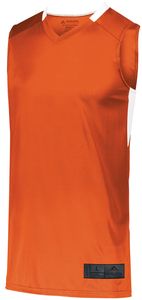 Augusta Sportswear 1730 - Step Back Basketball Jersey Orange/White