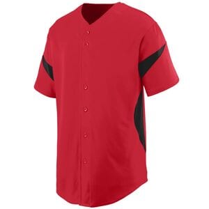 Augusta Sportswear 1650 - Wheel House Jersey Rojo / Negro