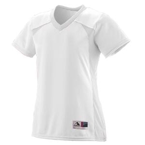 Augusta Sportswear 263 - Girls Victor Replica Jersey White/White