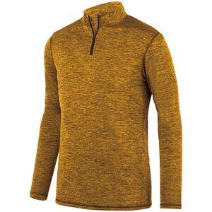 Augusta Sportswear 2955 - Intensify Black Heather 1/4 Zip Pullover Oro
