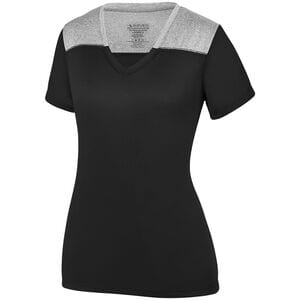 Augusta Sportswear 3057 - Ladies Challenge T Shirt Black/ Graphite Heather
